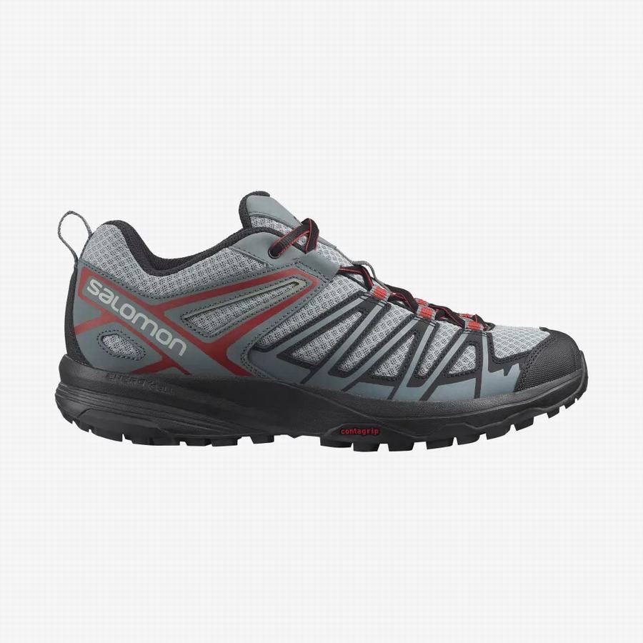 Salomon X Crest Erkek Trekking Ayakkabı Gri [SQW8725IH]